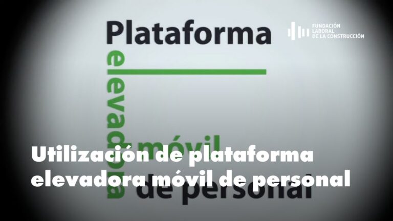 Procedimientos de Emergencia en Plataformas Elevadoras: Gu&iacute;a Esencial