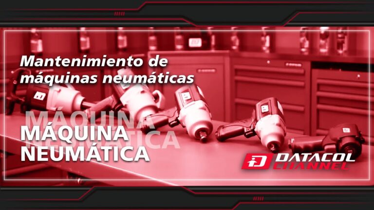 Herramientas Neum&aacute;ticas Esenciales para el Mantenimiento Industrial