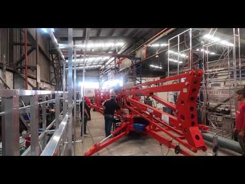 Servicio de Gr&uacute;as Plataforma para Instalaci&oacute;n de Equipos Eficiente