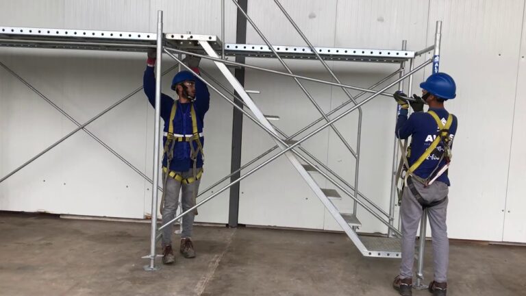 Alquiler de Andamios y Escaleras para Proyectos Industriales