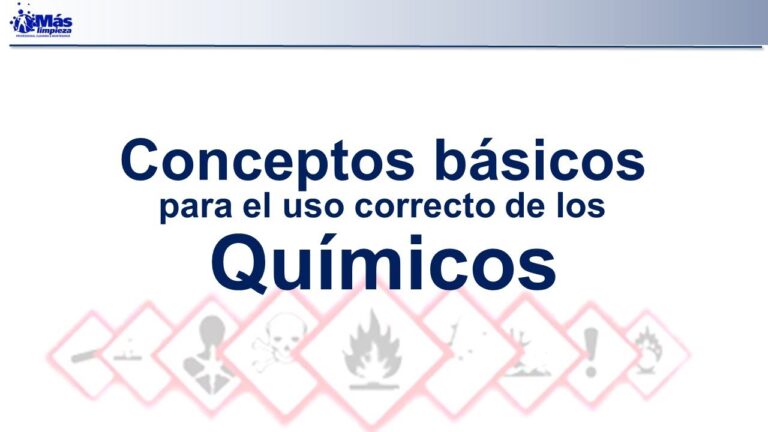 Eficiencia de Productos Qu&iacute;micos en la Limpieza Industrial