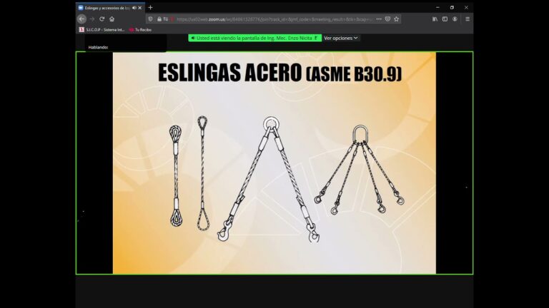Capacitaci&oacute;n Efectiva en Inspecci&oacute;n de Eslingas