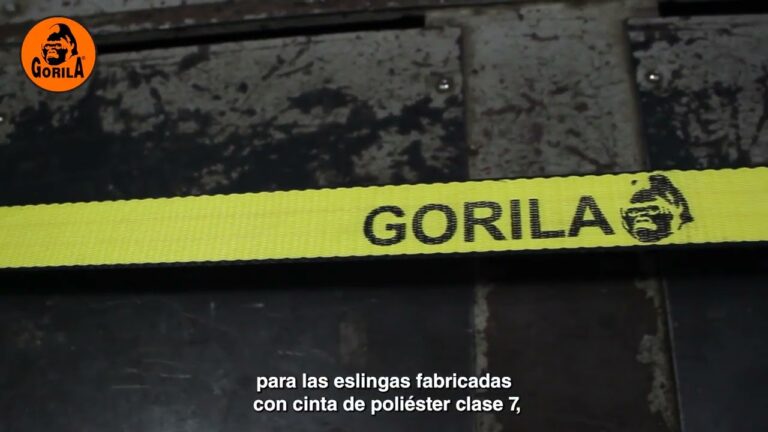 Resistencia de Eslingas de Poliester para Cargas Pesadas